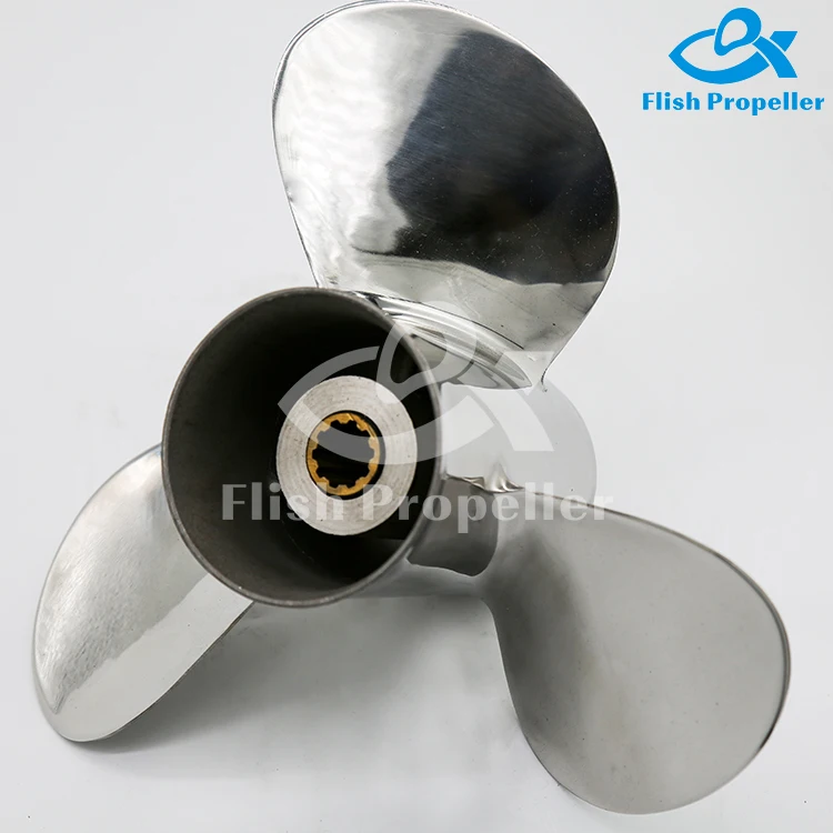STAINLESS STEEL Marine Boat Outboard Propeller For MERCURY Engine 25-30HP