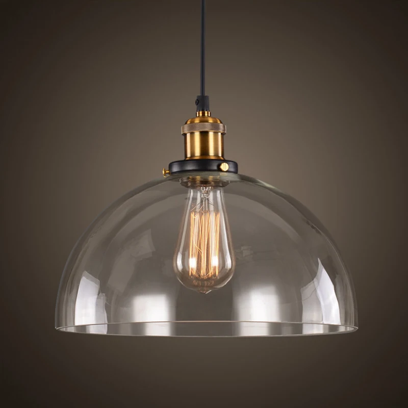 European Living Room Chandelier Vintage Wooden Shade Ceiling Lamp Pendant Light