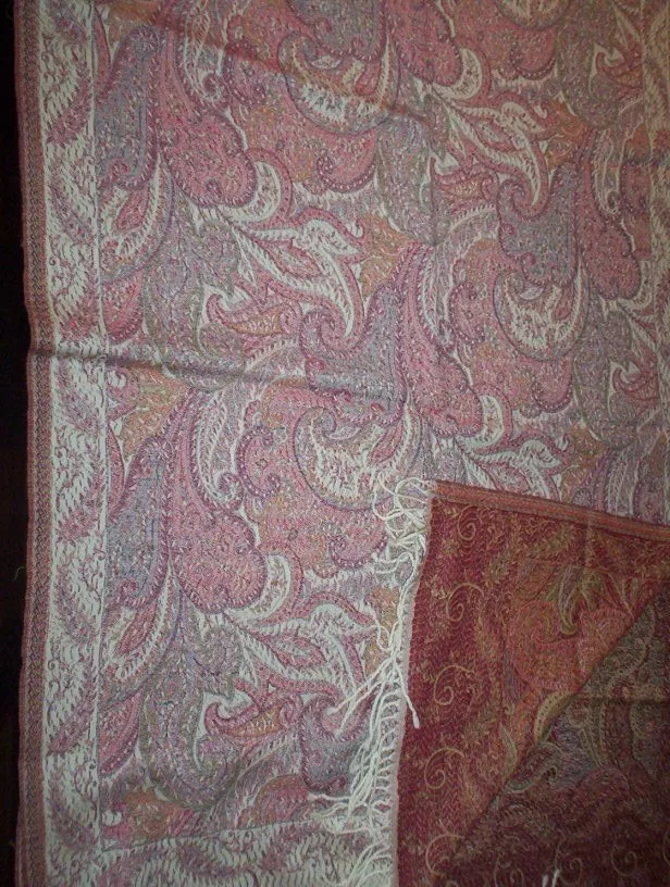 Real Pashmina Wool Kani Shawls