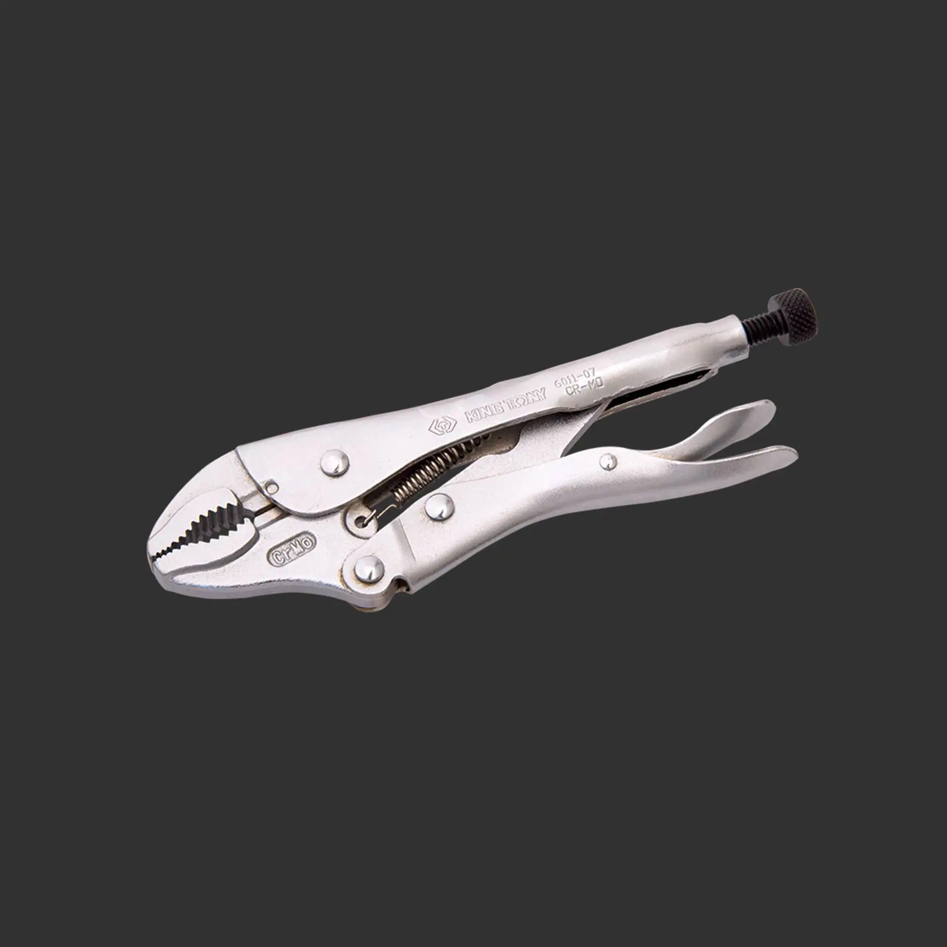 KING TONY Best Lock Locking Pliers Industrial Steel Taiwan Hand Tool 6011-10R