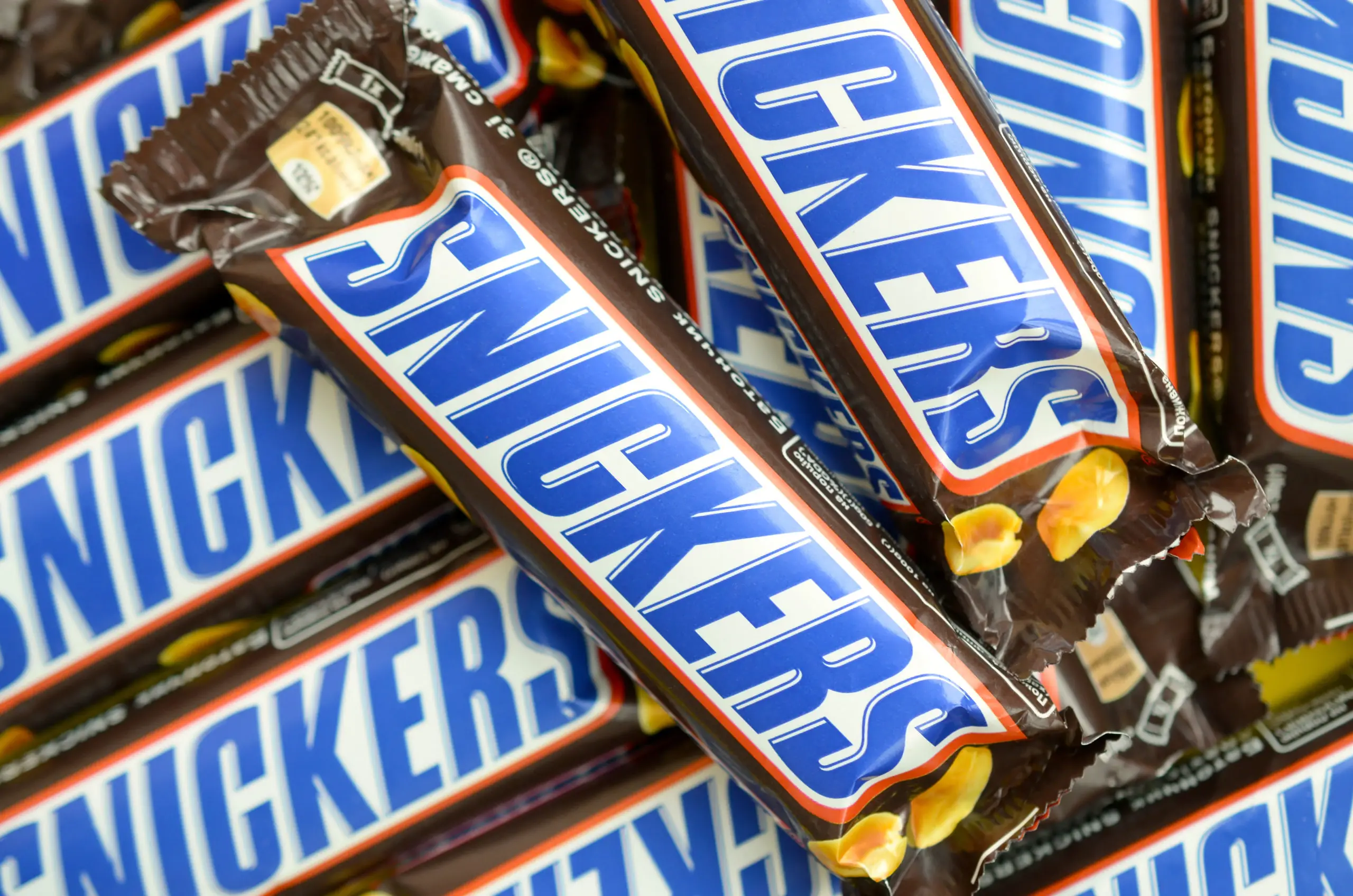 Mars Chocolate Bars , M&Ms , Snickers, Twix, Bounty