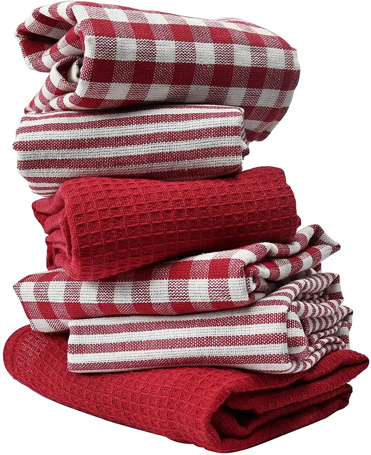 100 Cotton Flour Sack Kitchen Dish Towels Plain White Customized Technics Logo Fabric Packing Pattern Solid Color Design Feature