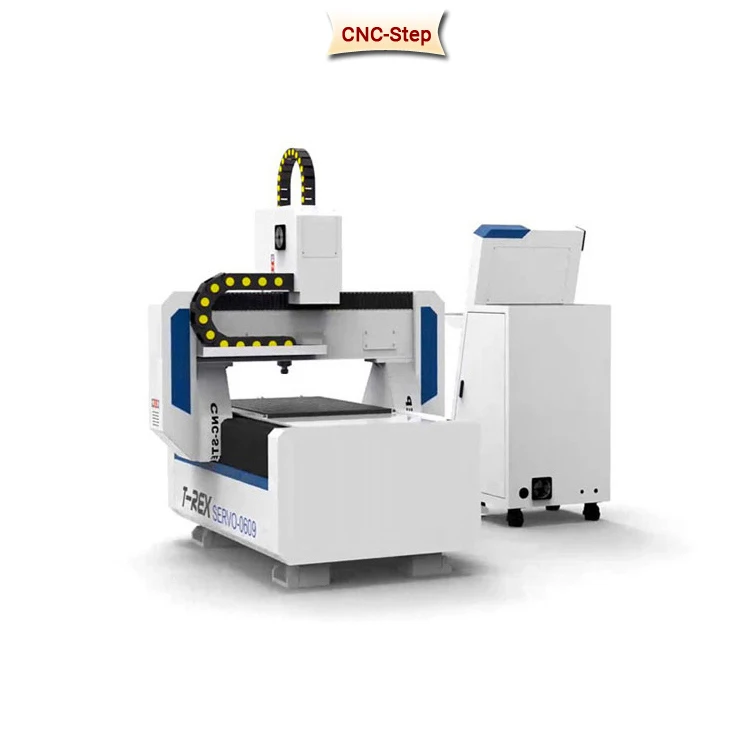 Лучшая производительность, промышленный класс, высокоточный сервопривод с ЧПУ, деревообрабатывающий фрезерный станок T-Rex Servo-0609