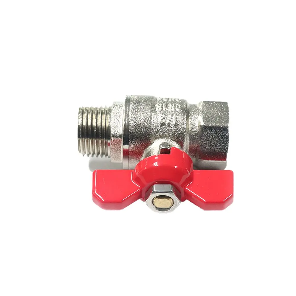 High temperature brass ball valve bronze casting body DN25 - DN100 stainless steel lever handle factory Vietnam