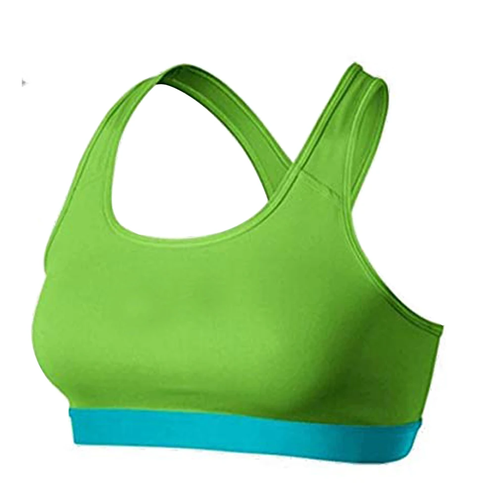 Whole sale Customize Latest Design Custom Logo OEM Top Quality Color Block Women Sport Bra
