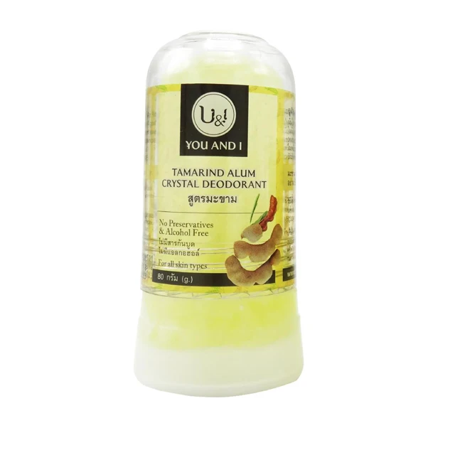  Натуральный кристаллический алумный карандаш-дезодорант Tamarind 45 г-80 г