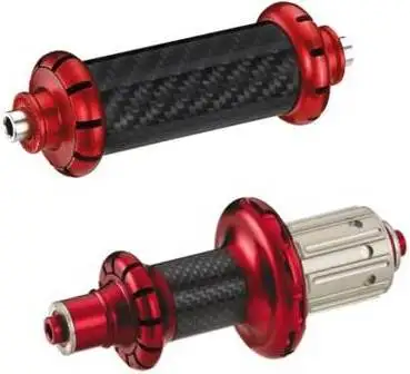 Taiwan made Alloy Bicycle Carbon shell straight pull road hub