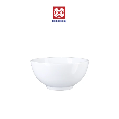 OEM White porcelain bowl set ,Porcelain rice bowls Durable porcelain white round rice bowl hot deal for high quality restaurants
