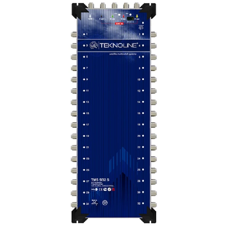 Satellite Multiswitch 5 in 32 out Stand Alone With Led Indicator