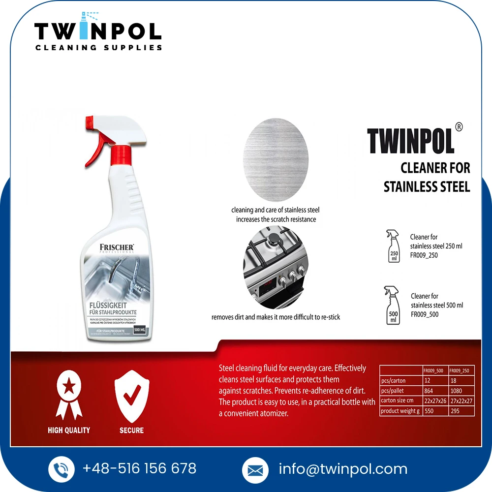 World Wide Own Logo Selling Of Laboratory Verified Stainless Steel Cleaning Solution With OEM/ODM Service At Affordable Rates