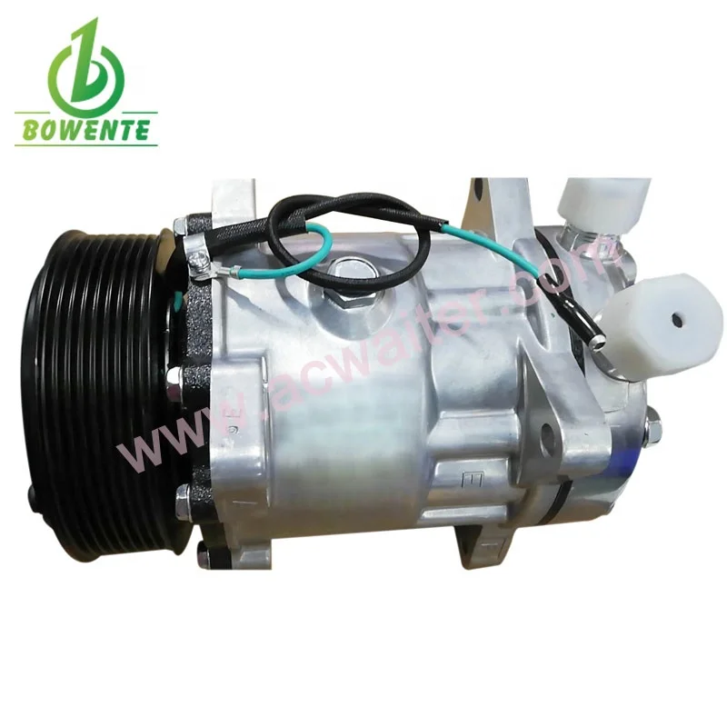 Universal Sanden 7H15 Compressor 119mm/PV8 24V Vertical Head Type
