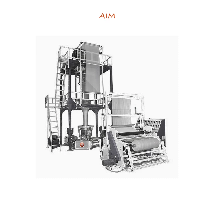 ot Selling Easy Operated Good Quality Die Head PE Plastic Film Blowing Machine Extruder for Shopping Packaging Bags