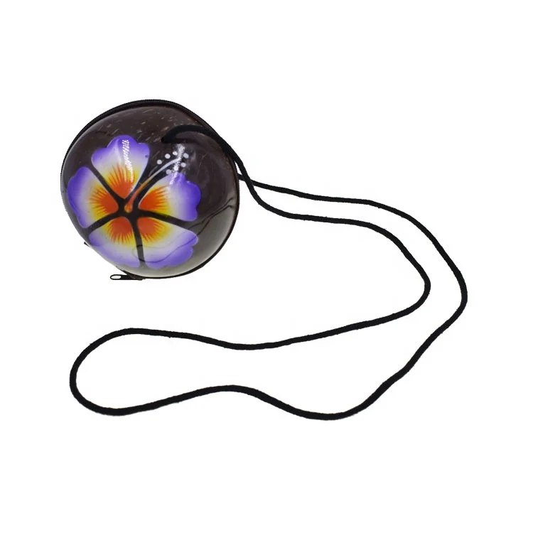 Best handmade coconut shoulder bag air brush from Indonesia