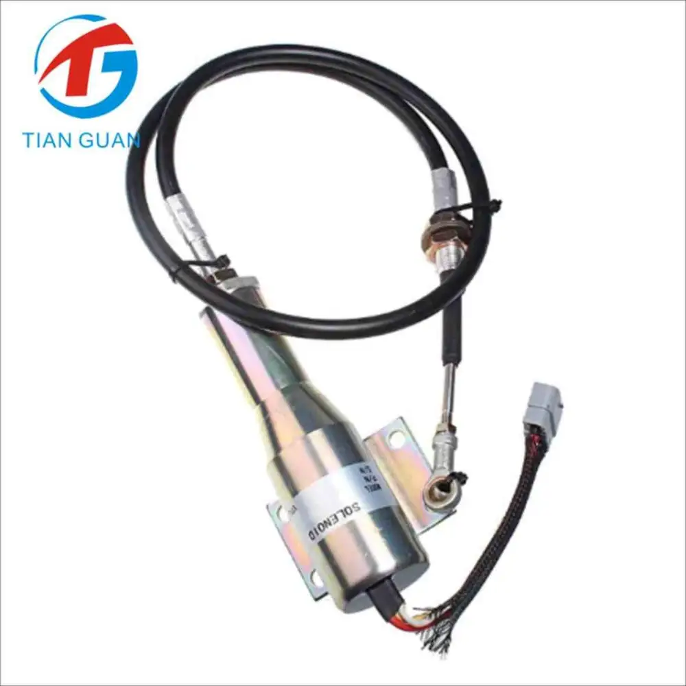 12V Solenoid for Deutz Volvo Excavator Parts  BTG18129   SA-4744-12   2003ES-12E6ULS2