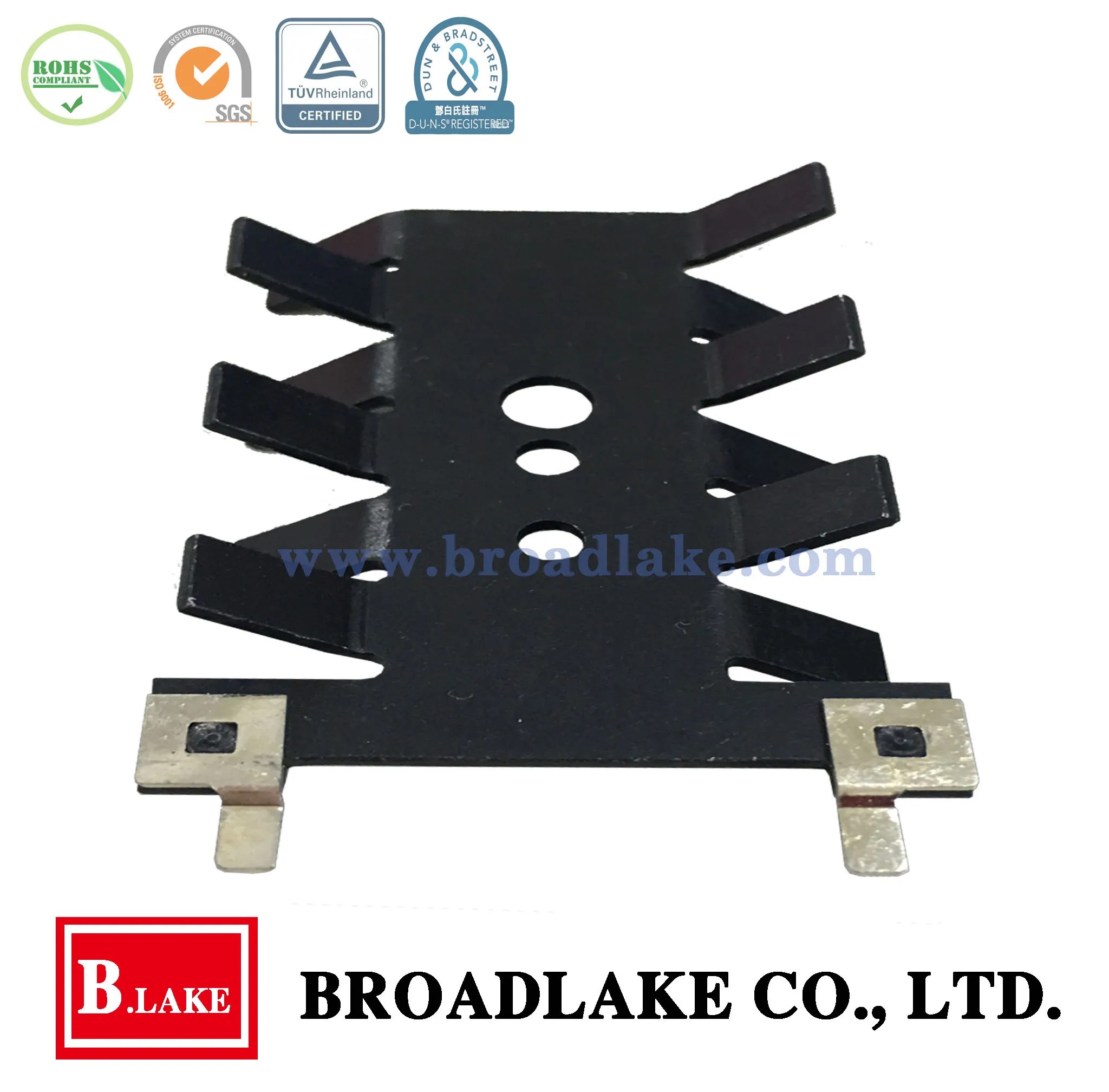 AL5052 TO220 отштампованные радиаторы