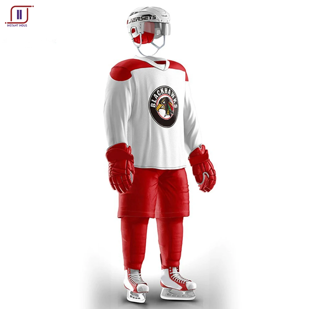 Custom ice hockey uniform custom team name and numbers OEM Customizable