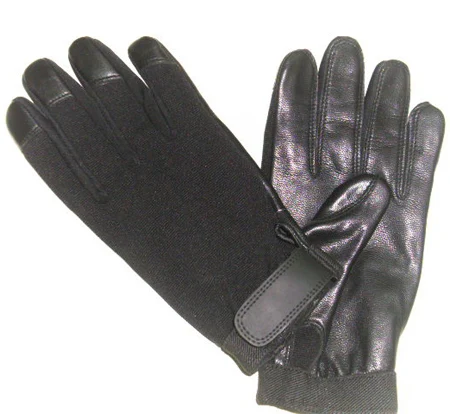 Half Finger Anti Riot Gloves Army Tactical Gloves Military Army Security Tactical Outdoor Black Outdoor Activities