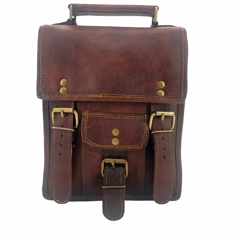 Super Luxurious  high quality Vintage Genuine Leather Transit New Bag custom madeby Indian local artisans at low price