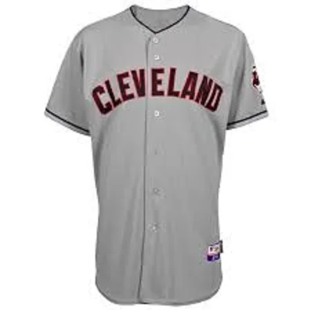 Cleveland team name twill patch cheap price baseball jersey
