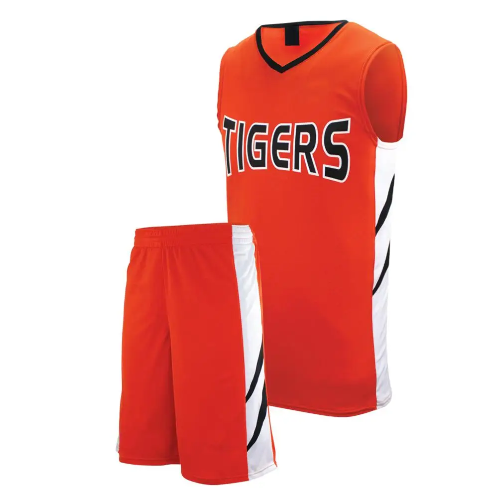 
OEM Sportswear Basketball Jersey Uniforms Wholesale Bulk Custom Basket Ball Uniforms 