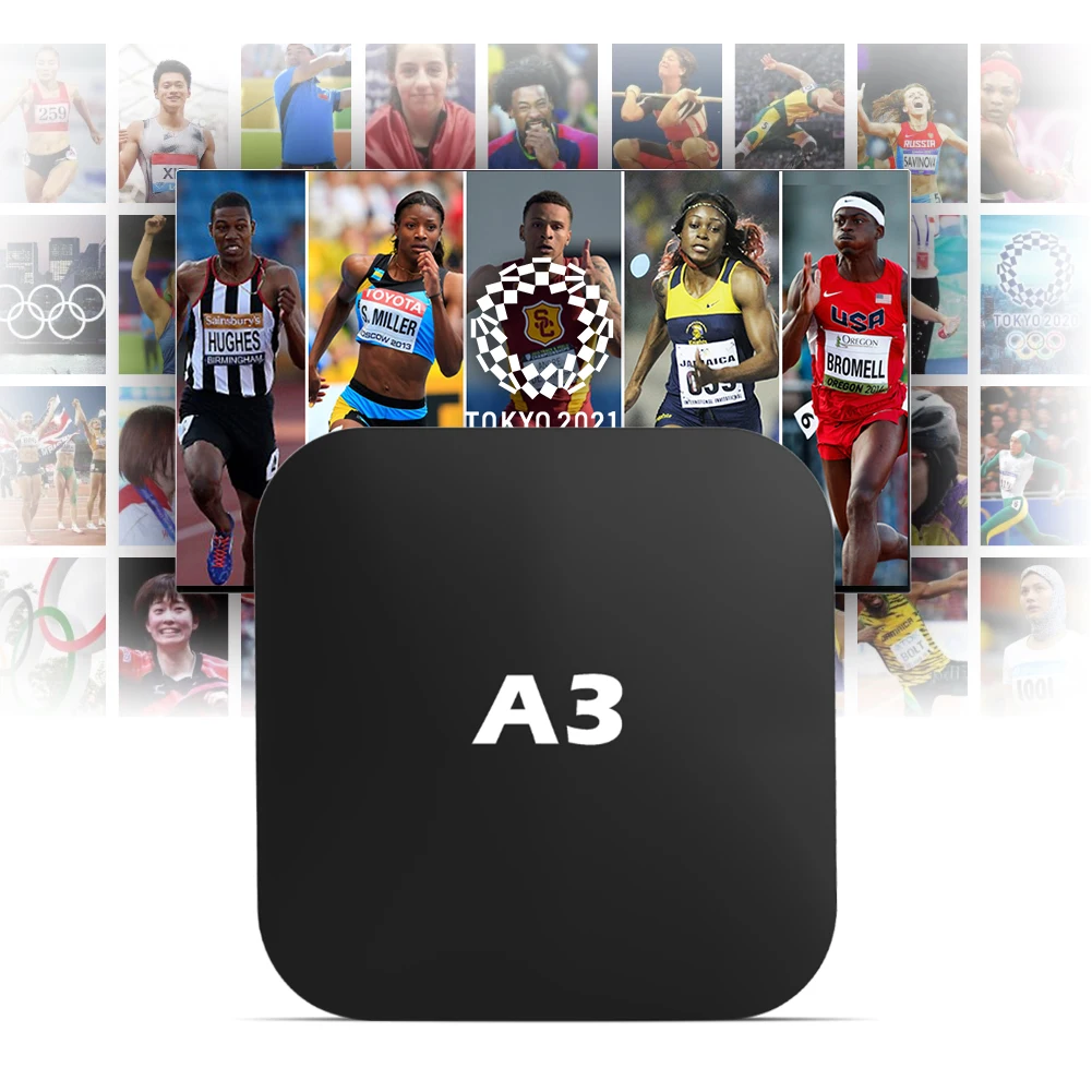 ТВ-приставка A3 IPTV m3u, Бразилия, Android 7,1, 2 Гб + 8 Гб, чип S905X, телевизионная приставка с лучшим Wi-Fi, воспроизведение видео 6K, и больше функций для вас