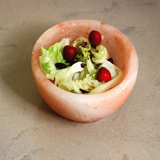 Square Shaped Cooking Salt Plate / Food Grade Salt Plate for Cooking / Pink Edible Salt Plate