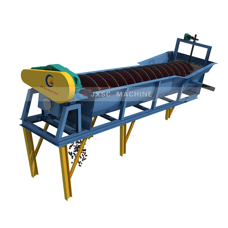 
Quartz Mobile Sand Washing Plant Gold Sand Washing Machine Screw Sand Washer 