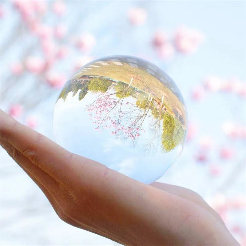 
100mm High quality K9 crystal ball manufacturer wholesale clear quartz crystal ball for healing feng shui decoration 