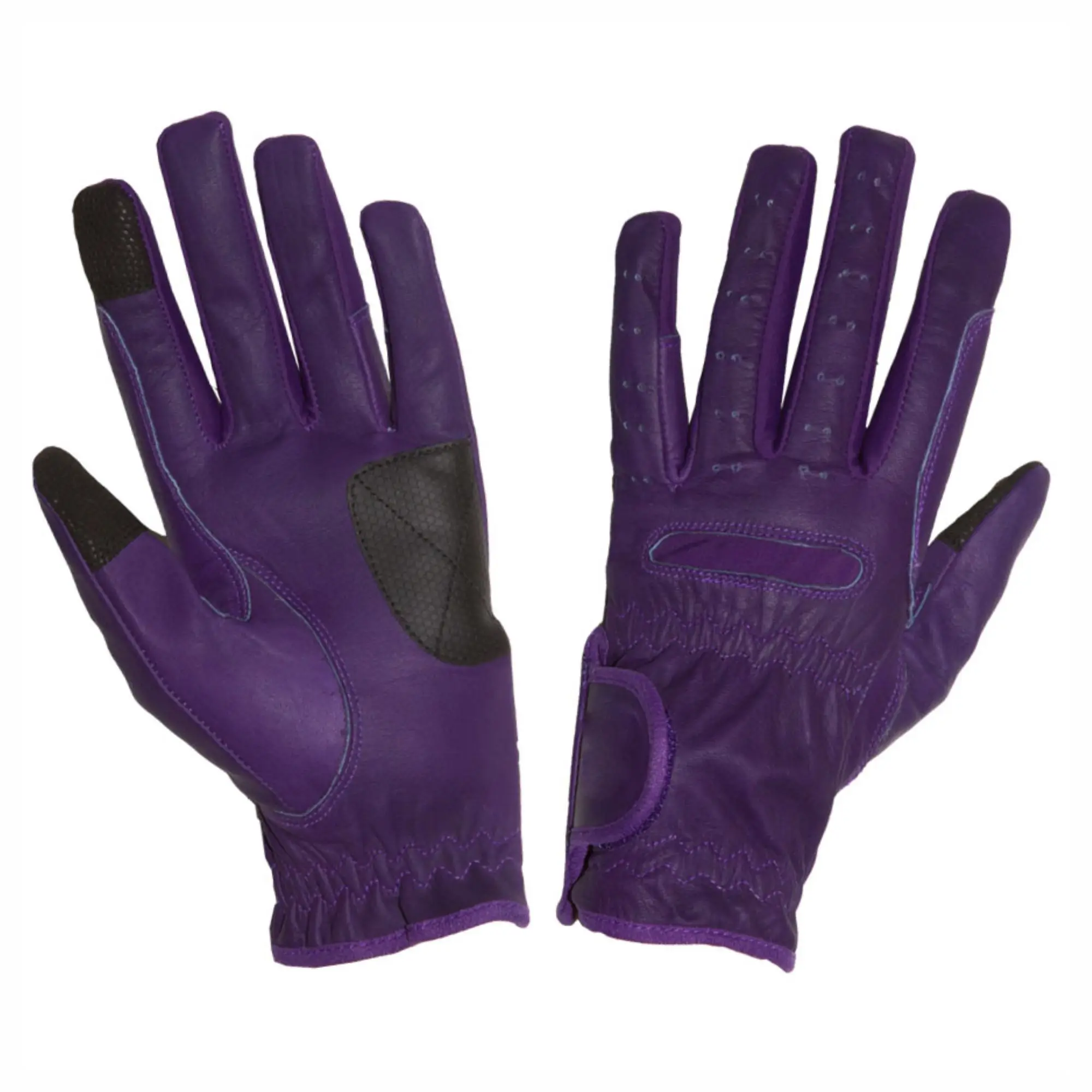 new Super soft cabretta leather horse riding gloves / New design Breathable riding gloves equestrian