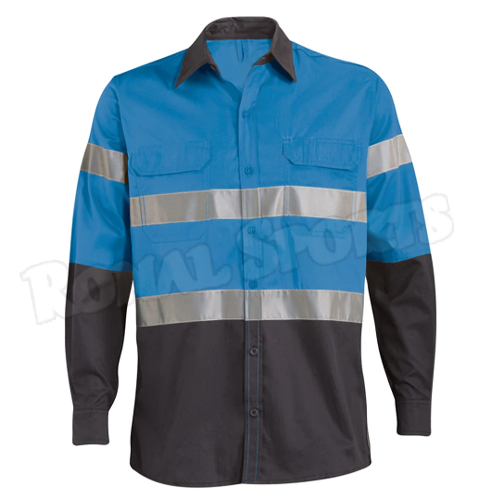 Wholesale Reflective Vest Clothing Custom Hi Vis Logo Safety Reflective  Polo T Shirt