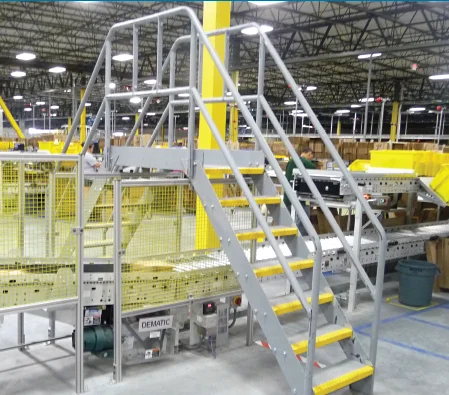 With quality guarantee aluminum fixed safety crossover Ladder