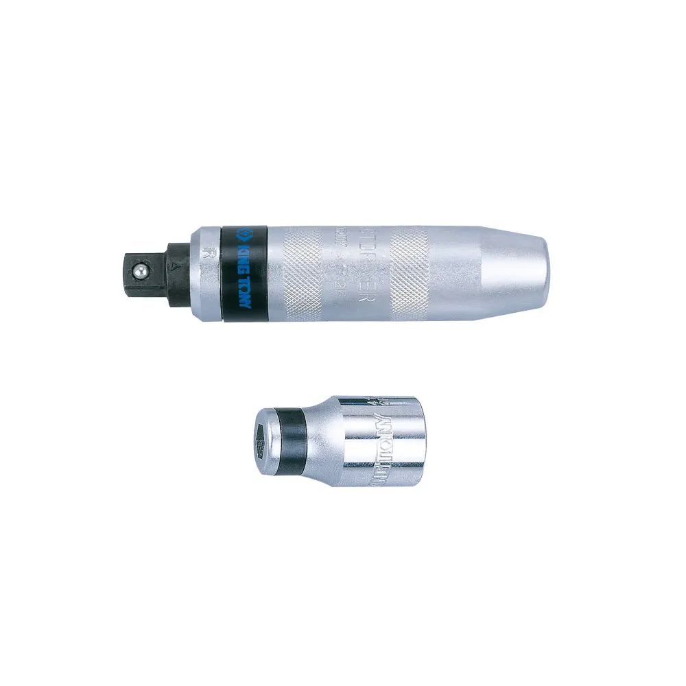 KING TONY 8 PCS 1/2 inch Screwdriver Bit Set Drive Manual Reversible Impact Driver 4108FR