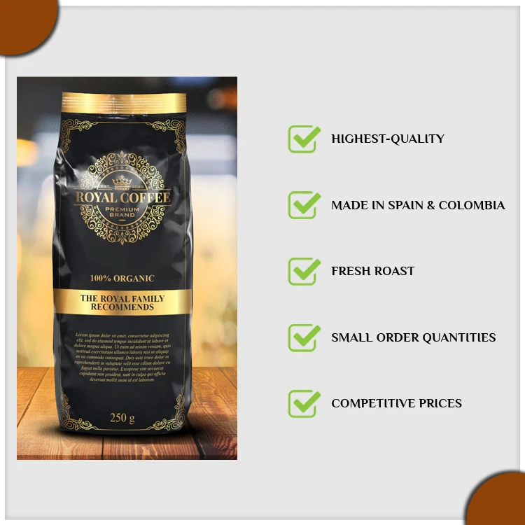 
Top Listed Dealer of Widely Used Washed Type 250gm Brasil Robusta Ground Coffee from Colombia 