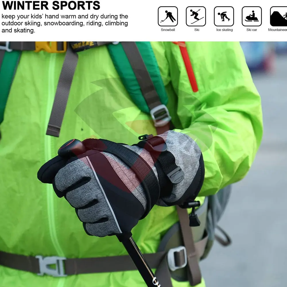 Производители продают перезаряжаемые лыжные перчатки с подогревом