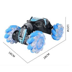 Hot Selling Gesture Sensor hand Remote Control Stunt RC Car With Lights Music