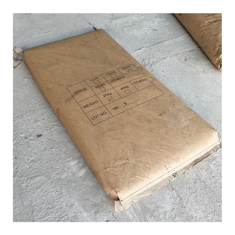 Factory Price Hot Selling Pure Petroleum Oxidized Bitumen 85/25 (25kg) with Raw Material Good Adhesion to Concrete Surfaces