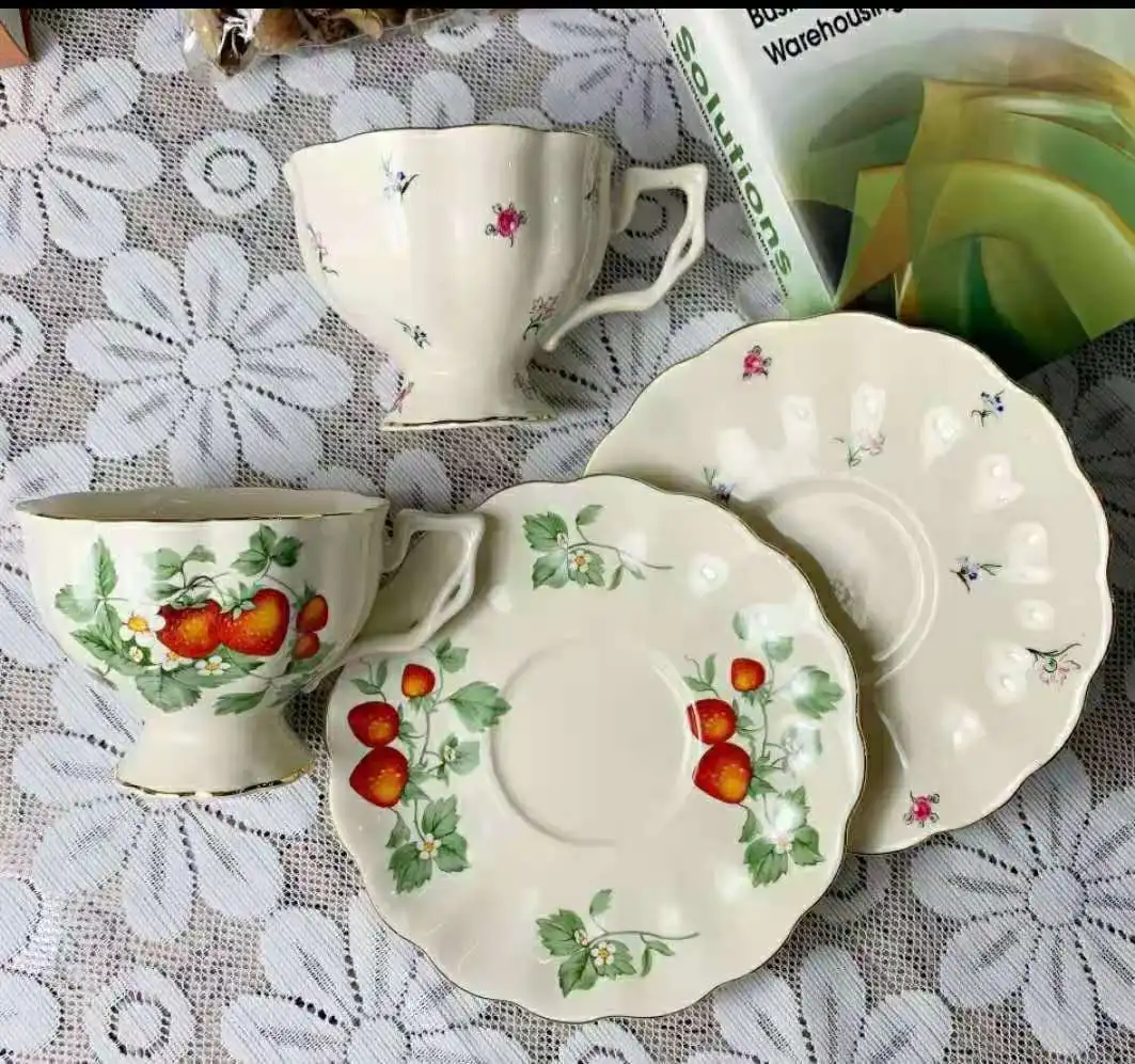 QIAN HU изящная фарфоровая королевская британская керамическая кофейная чайная чашка и блюдце набор подарочная коробка