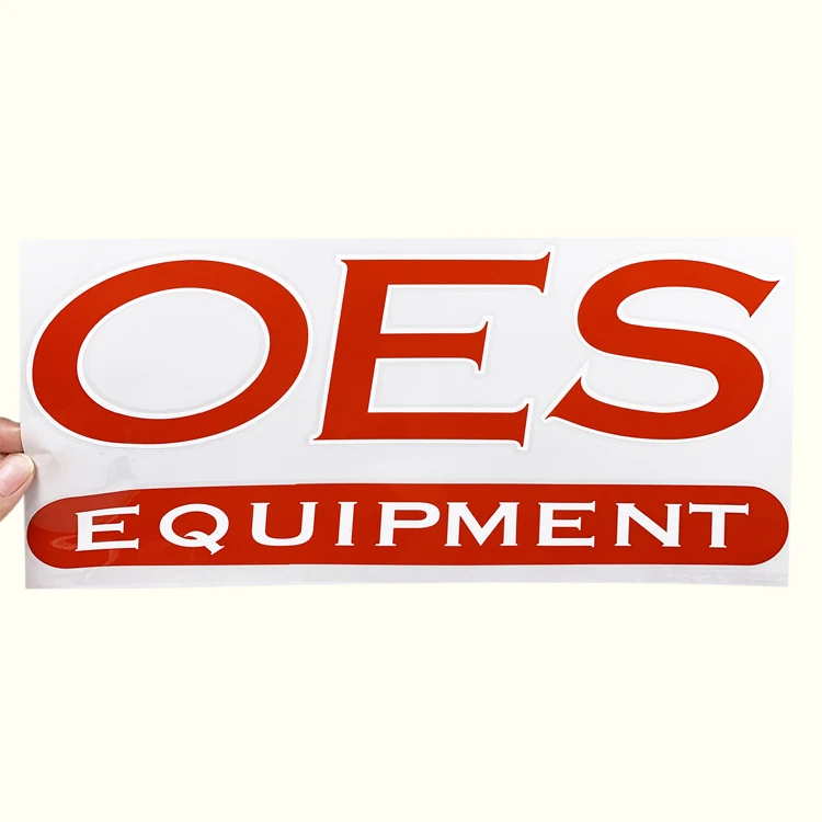 
Premium transfer label sticker custom print 