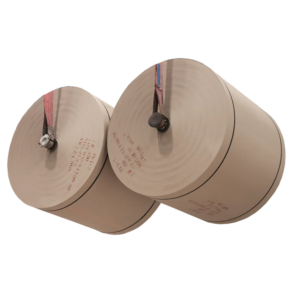 Uncoated Brown Core Board CB Grade Grammage 350 GSM Strength Paper Suited for Paper Cores Tubes Production