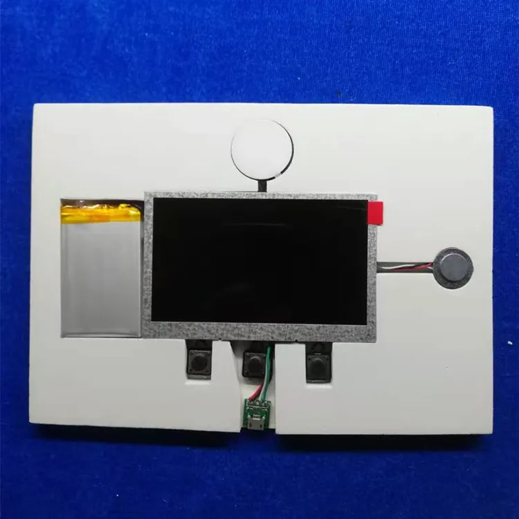 Where to buy lcd video brochure module 24  with battery speaker and power buttons