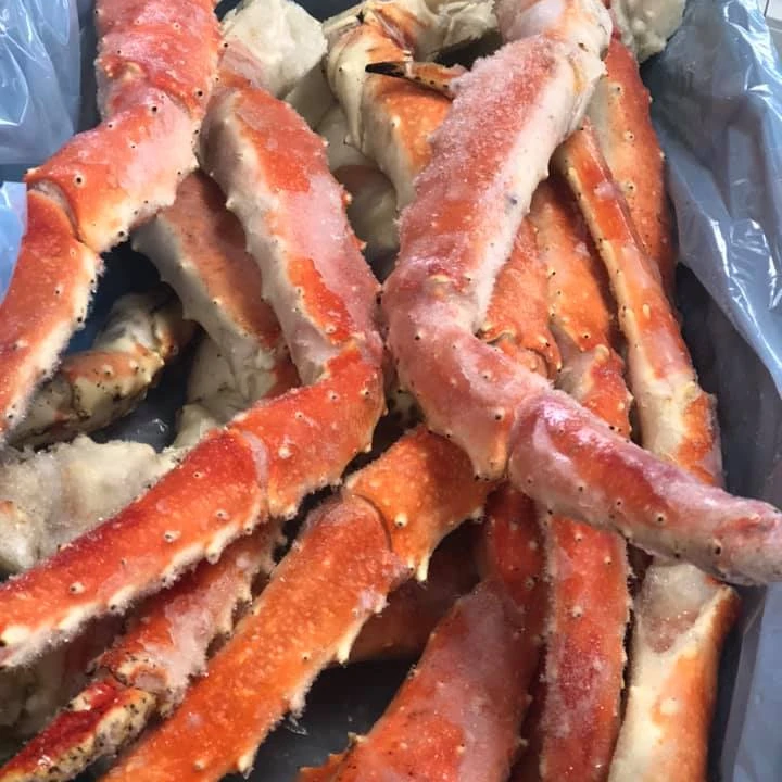 
Approved Red Alaskan king crab and snow crab legs 