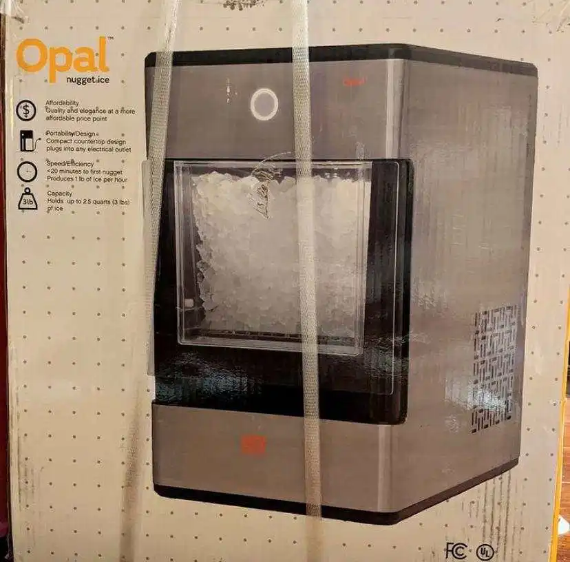 100% Original Quality Appliances OPAL01GEPKT Profile Opal Countertop Nugget Ice Maker Stainless Steel Wrap & LED