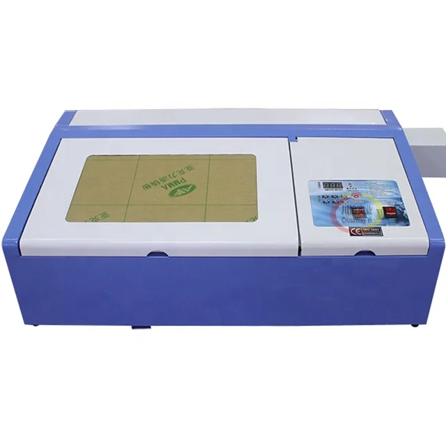 Mini 300 *200mm 40W 50W CO2 Laser Cutter Engraver for Stamps plastic Engraving Fabric