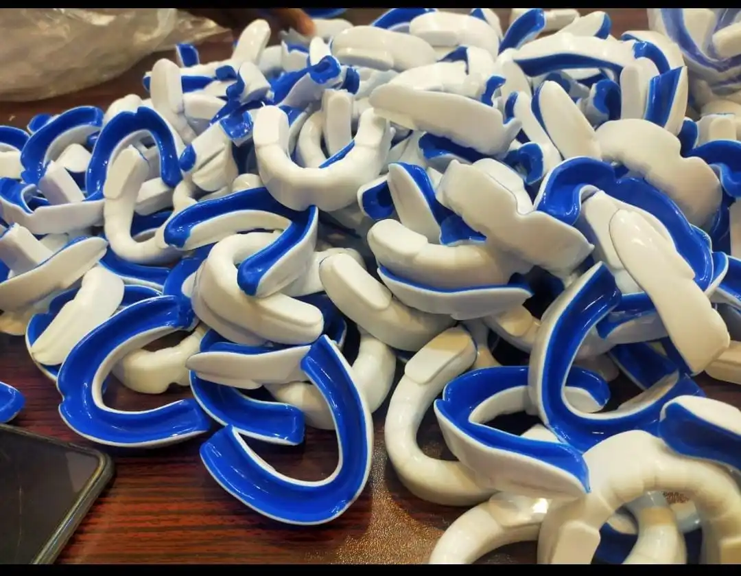 Custom Logo Eva Moldable Sports Boxing Basketball Gum Shield Gumshield Mouthguard Mouth Guard