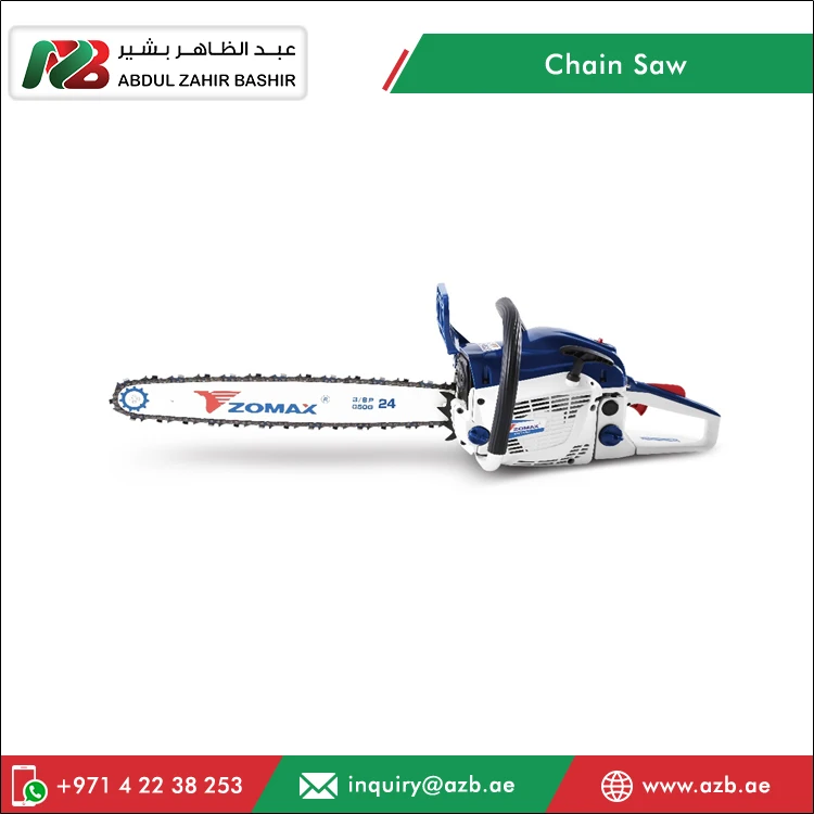 Удобная машина для резки древесины Zomax ZM5430 -24 цепная пила бензиновая