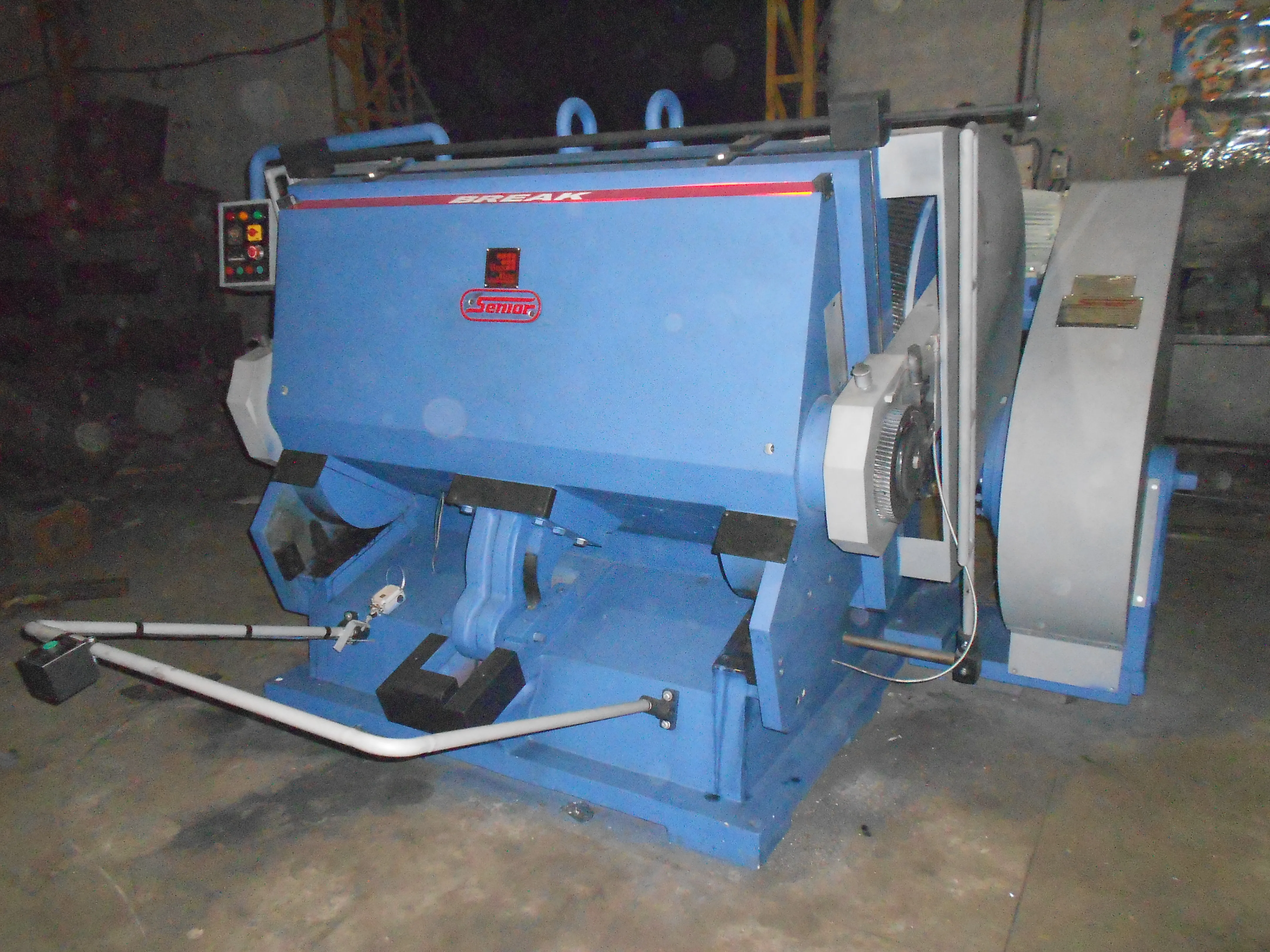 
High speed BOXMAC Paper Die Cut Punch Machine Used For Making Corrugated Carton 