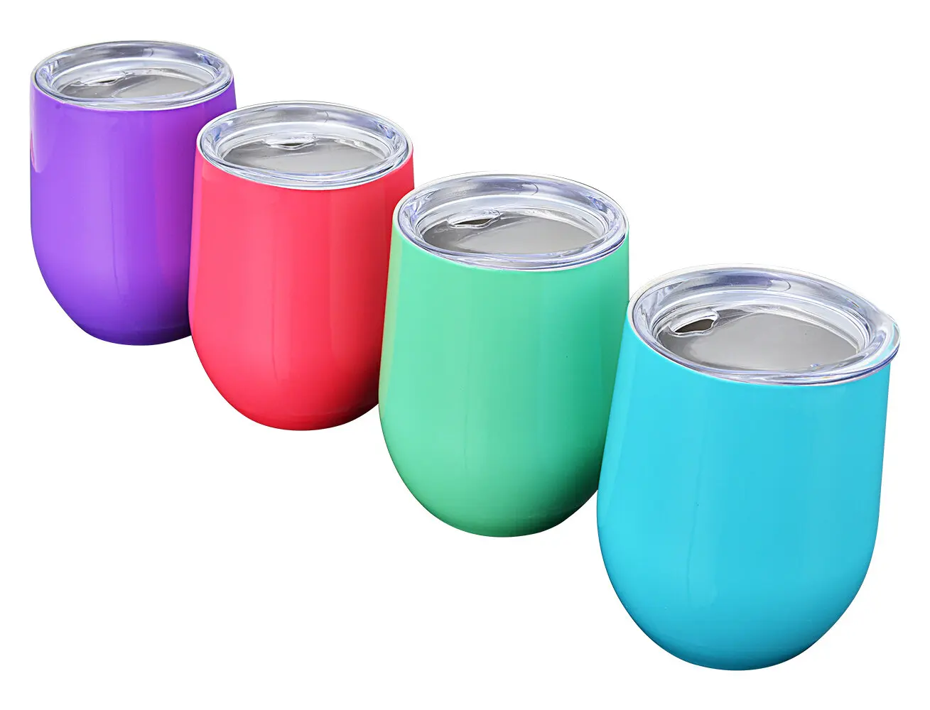 Dishwasher Safe 12oz Stainless Steel Wine Tumbler