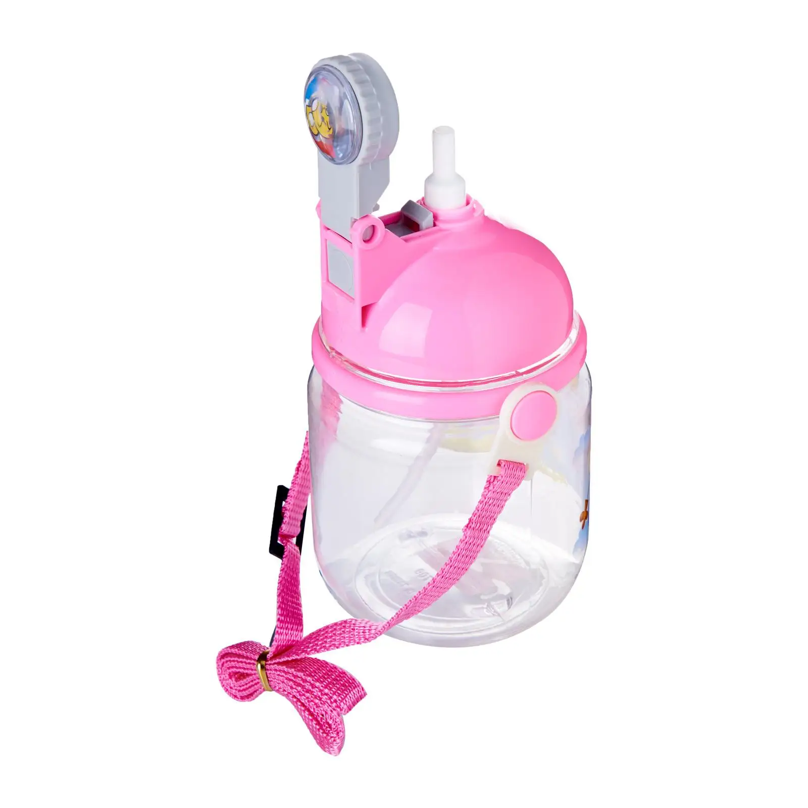 Straw Type Reusable Safety Standard Material Plastic PP and PC Children 700cc Water Bottle from Taiwan, China