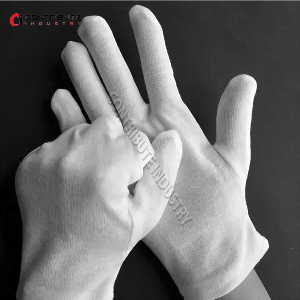 Cheap good quality Glove work man point gloves Cotton gloves