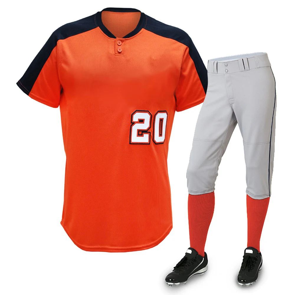 Baseball Uniform New Arrival High Quality Custom Made Baseball & Softball 100% Polyester Baseball Uniform Kit